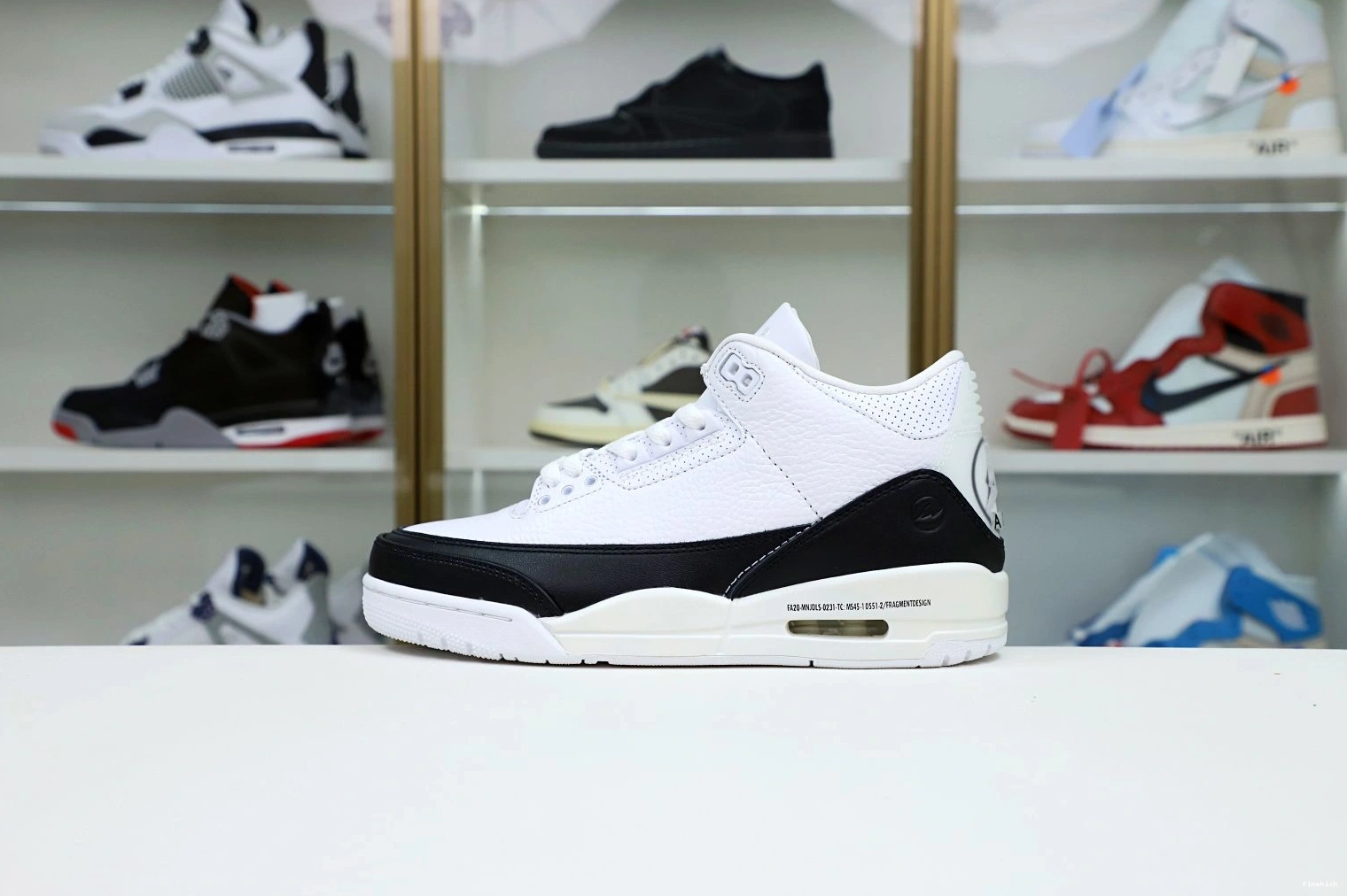 JORDAN X 'WHITE' SP DESIGN FRAGMENT 3 RETRO AIR 0823